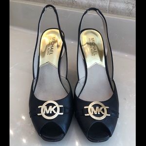 Michael Kors Rochelle Slingback Wedge